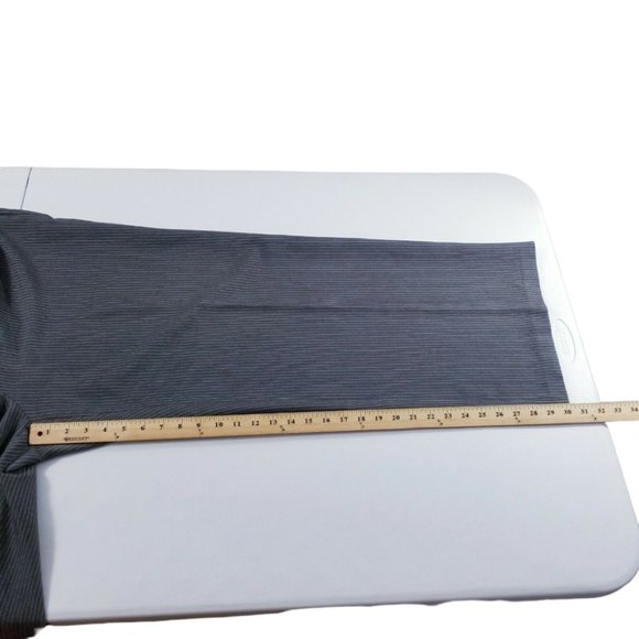 Wearever Striped Gray White Dress Pants Women Plus Size 20W - Picture 6 of 10